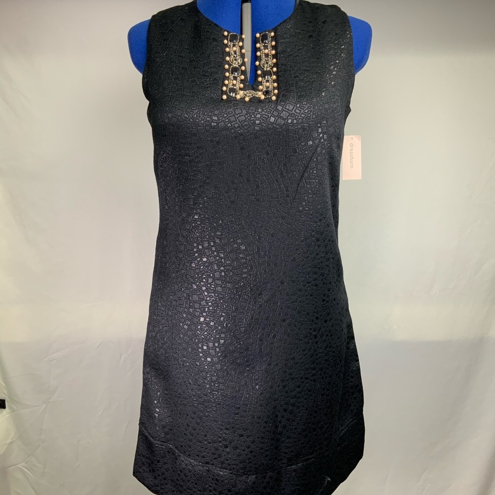 Dressbarn black sleeveless dress